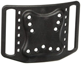 Front view of BLACKHAWK SERPA Belt Loop Platform with Screws (410901BK)